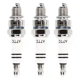 3Pcs Spark Plug A7TC for GY6 50cc-70cc 90cc 110cc 125cc 150cc ATV Scooter Pit Dirt Pocket Bike Moped Go Kart Quad Buggy TaoTao Buyang Roketa Sunl Baja Kymco Chinese U20FSR U22FSR-U C5HA C5HSB