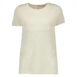 تی شرت ویسکوز یقه گرد زنانه - استفانل