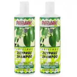 شامپو مو پرژک مدل سدر وزن 450 گرم بسته 2 عددی