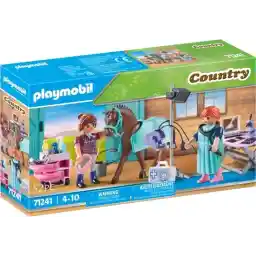 PLAYMOBIL دامپزشک کشور برای اسب - 71241