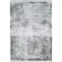 فرش ماشینی ایپک مدل وینتیج زمینه طوسی