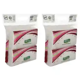 دستمال کاغذی 250 برگ سافتکس مدل اقتصادی دو بسته 2 عددی