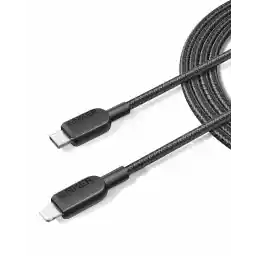انكر كيبل شحن سريع USB C الى لايتنينج لايفون 310 (اسود، 6 اقدام)
