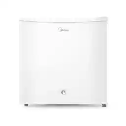 Midea 86L Free Standing Single Door Refrigerator with Reversible Door, 2l Bottle Rack, Smart Design with Recessed Handle with Lock, Best Compact Small Fridge For Mini Bar, Room Or Office, MDRD86FGE01