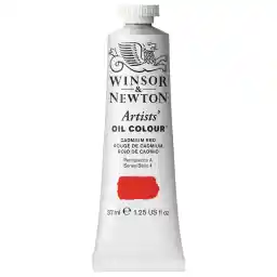 Winsor & Newton Artists Oil Colour Paint, 37-Ml Tube, Cadmium Red