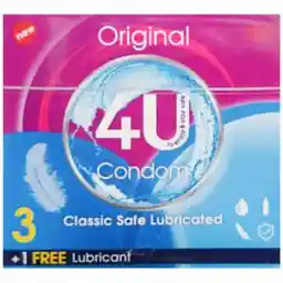 کاندوم فور یو مدل 123 مجموعه 12 عددی