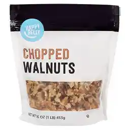 Amazon Brand - Happy Belly Chopped Walnuts, 16 Ounce