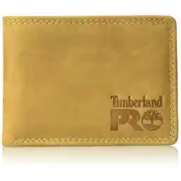Timberland PRO mens Leather RFID Wallet With Removable Flip Pocket Card Carrier Wallet