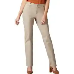Lee Uniforms Women's Wrinkle Free Relaxed Fit Straight Leg Pant, Parent