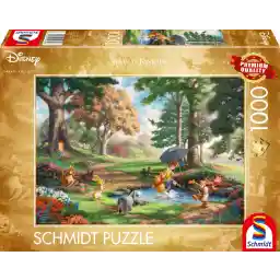 Schmidt , Thomas Kinkade: Disney Winnie the Pooh Puzzle - 1000pc , Puzzle , Ages 12+ , 1 Players