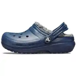 Crocs Unisex Kids 207009-459 Classic Lined Clog T Navy/Char