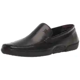 STACY ADAMS Men's Del Slip on Driving Style Loafer Black, 44.5 EU