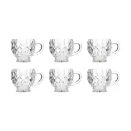 استکان بلور گمین مدل Rashel بسته 6 عددی