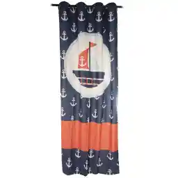 پرده کودک ماوی مدل 5284