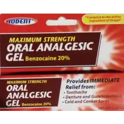 ORAL ANALGESIC GEL 0.42 OZ