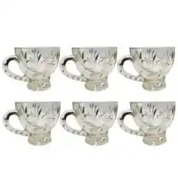 فنجان بلور گمین مدل SANA مجموعه 6 عددی