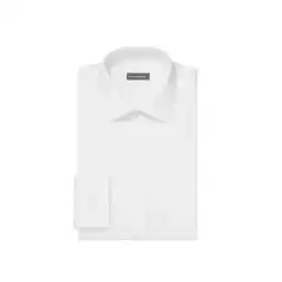 Van Heusen Men's Regular Fit Poplin Solid Spread Collar Dress Shirt