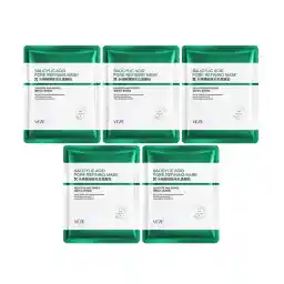 پک 5 عددی ماسک صورت ضد جوش مدل سالیسیلیک اسید | وز