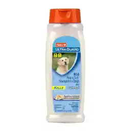 Hartz UltraGuard Rid Flea & Tick Oatmeal Dog Shampoo, 18 oz Bottle