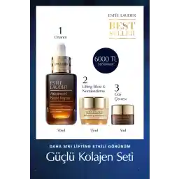 ست مراقبت از پوست استی لودر - سرم ترمیم کننده شب پیشرفته 50 میلی لیتری کرم دور چشم 5 میلی لیتری سوپریم سافت مرطوب کننده 15 میلی لیتری