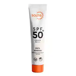 کرم ضد آفتاب 100% معدنی سولتیس SPF50+ PA++++ 50 میلی لیتر،