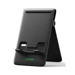 UGREEN Tablet Stand Foldable iPad Holder Compatible With iPad Mini, Pro 12.9, Matepad, iPhone 14 Pro/Pro Max, Galaxy Tab S7 - Black