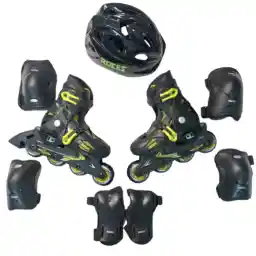 اسکیت کفشی روسز مدل orlando 30_35 به همراه کلاه و ست ایمنی