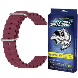 بند وایت ولف مدل BSW-Ocean مناسب برای ساعت هوشمند سامسونگ Galaxy Watch Active / Active 2 / Watch 4 / Watch 4 Classic / Watch 5 / Watch 5 Pro / Watch 3 41mm