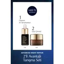 ست مراقبت از پوست Estee Lauder Travel Size - Serum Advanced Night Repair 7ml کرم دور چشم 5ml هیالورونیک اسید