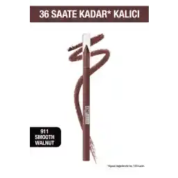 مداد چشم ژل تاتو قهوه ای Maybelline New York New York 911 Smooth Walnut 3600531531102