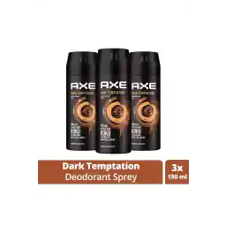 دئودورانت و اسپری بدن مردانه Axe Dark Temptation 48 Hours اسپری بدن عطر تاثیرگذار 150 میلی لیتری