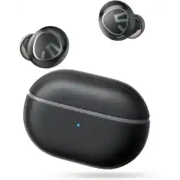 SoundPEATS Free2 classic Wireless Earbuds Bluetooth Headphones with 30Hrs Playtime in-Ear Wireless Earphones, Built-in Mic for Clear Calls, Touch Control, Single/Twin Mode, Stereo Sound