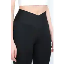 ساق بند اسپرت کمربند صلیبی مشکی لاغری زنانه TREND34 سایز 1