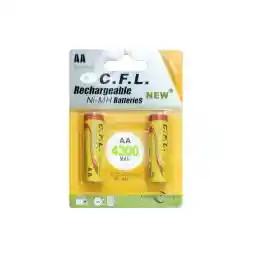 باتری قلمی قابل شارژ سی.اف.ال مدل CL_43 بسته 2 عددی
