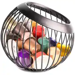 LENND Coffee Pod Holder, Large Capacity K Cup Holder and Espresso Pod Holder, Coffee Pod Organizer for Keurig Kcup Storage and Espresso Capsule Holder, Coffee Pod Storage