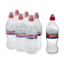 آب آشامیدنی دماوند - 820 میلی لیتر بسته 6 عددی