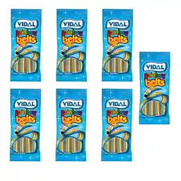 پاستیل ویدال طرح رنگین کمان مقدار 100 گرم بسته 7 عددی