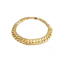 Yellow Chimes Elegant Latest Fashion Stainless Steel Golden Silver Chain Bracelet for Men and Boys