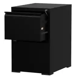 Mahmayi Godrej Oem File Steel Cabinet with Lock (2 Drawer, Black)