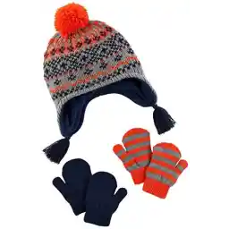 ست کلاه و دستکش بچه پسرانه کارتر ساده جویز