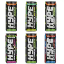 نوشابه انرژی زا هایپ - 250 میلی لیتر بسته 6 عددی