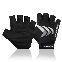 Mayor Freedom Gym, Crossfit, Exercise & Sports Gloves- Ideal for Men & Women_Small Size (Grey/Black)