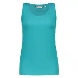 Women Cotton Round Neck Top - Naf Naf