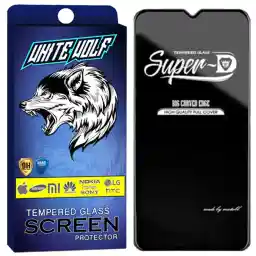 محافظ صفحه نمایش وایت ولف مدل Super D مناسب برای گوشی موبایل سامسونگ Galaxy A10 / A10S / M10