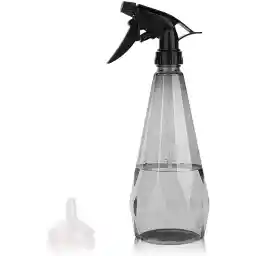 ELECDON Plastic Spray Bottle with Small Funnel, with Mist and Stream Mode - Gray