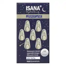 روغن صورت ایسانا مدل night & beauty حجم 2.66 میلی لیتر بسته 7 عددی