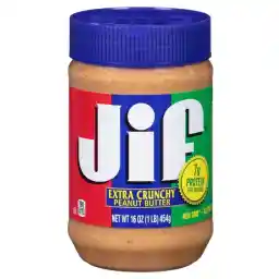 کره بادام زمینی کرانچی جیف - 454 گرم