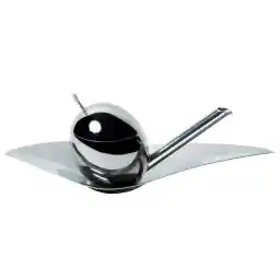 Alessi Taste-Huile Olijfolie koster van roestvrij staal, 54 x 19,5 x 35 cm