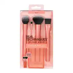 ست برس آرایشی ریل تکنیکس مدل Flawless Base مجموعه 4 عددی