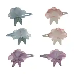 گیره مو دخترانه مانسون چیلدرن مدل 5045461711718 مجموعه 6 عددی